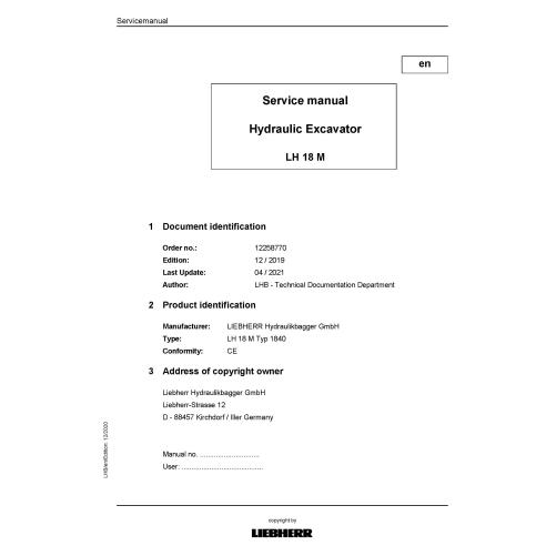LIEBHERR-LH-18_G6.0-D_V_1840-SM Manuel d'entretien pdf de la pelle hydraulique Liebherr LH 18 M Typ 1840 LIEBHERR-LH-18_G6.0-D_V_1840-SM Manuel d'entretien pdf de la pelle hydraulique Liebherr LH 18 M Typ 1840