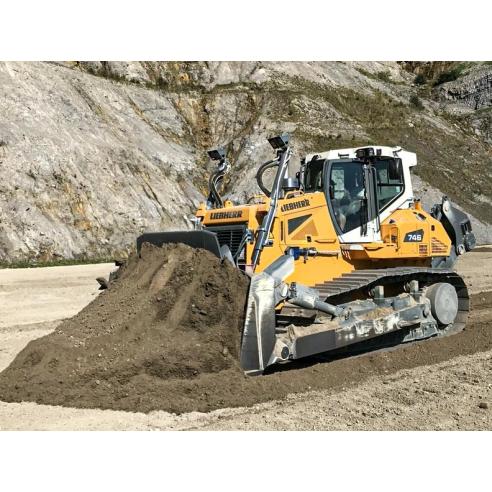 Manual de serviço em pdf Liebherr PR 746-1807 dozer sobre esteiras - Liebherr manuais - LIEBHERR-PR_746_G8.0_1807-SM