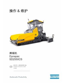 Dynapac SD 2550CS tracked paver pdf parts book manual - Dynapac manuals - DYNAPAC-4812041887cn