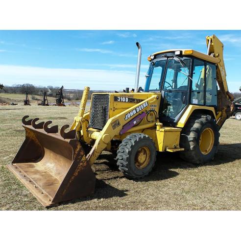 TM1496 John Deere 300D, 310D 315D backhoe loader technical manual (TM1496)