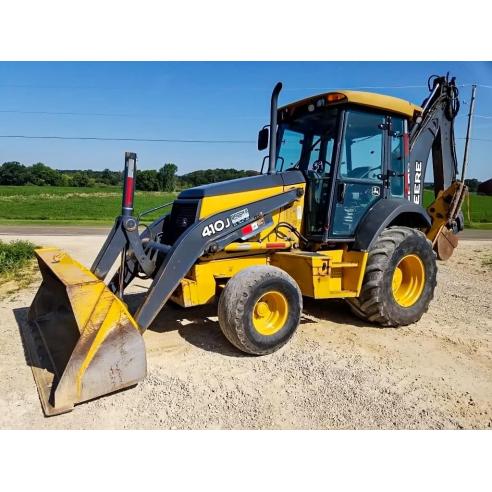 TM10852 John Deere 310SJ and 410J backhoe loader operation & test technical manual (TM10852)