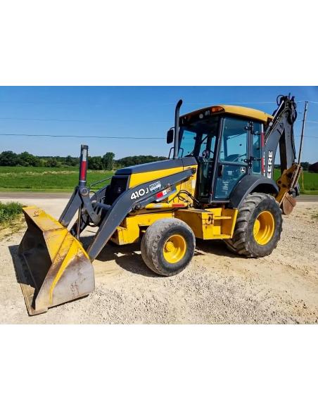 TM10852 John Deere 310SJ and 410J backhoe loader operation & test technical manual (TM10852)