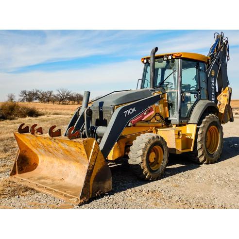 TM12511 John Deere 710K backhoe loader operation & test technical manual (TM12511)