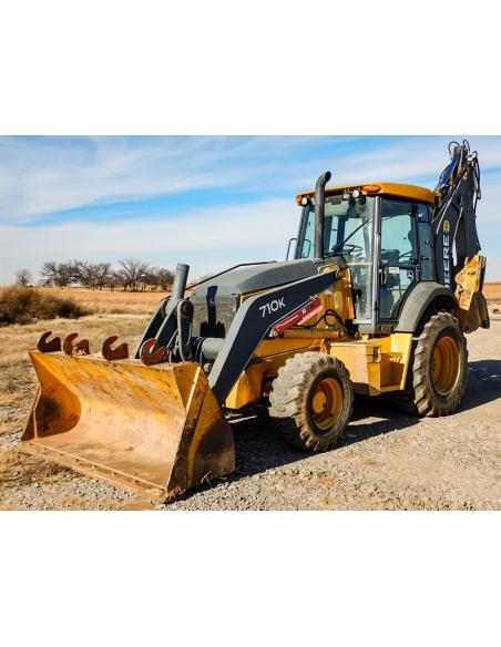TM12511 John Deere 710K backhoe loader operation & test technical manual (TM12511)