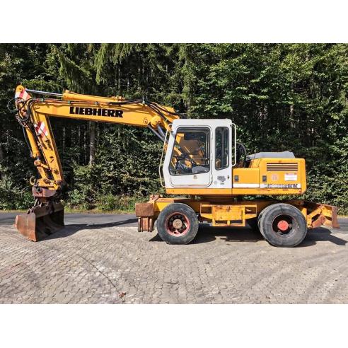 LIEBHERR-A900-A942 Liebherr A900, A902, A912, A922, A942 hydraulic excavator pdf service manual