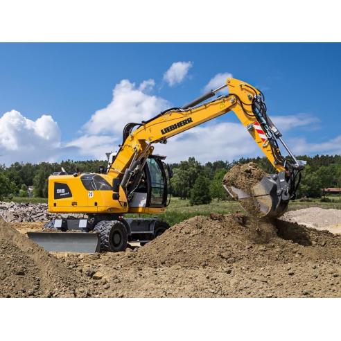 LIEBHERR-A910-A918-Compact Liebherr A910, A912, A913, A914, A916, A918 Compact hydraulic excavator pdf service manual