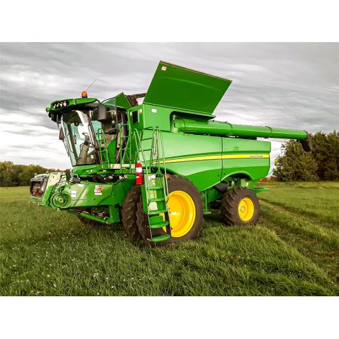 TM112019 Manual técnico de reparación de cosechadoras John Deere S550, S660, S670, S680, S685, S690 STS (TM112019)