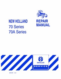 New Holland 8670, 8770, 8870, 8970 tractor pdf service manual  - New Holland Agriculture manuals