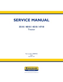 New Holland 3510, 4010, 4510, 4710 tractor pdf service manual  - New Holland Agriculture manuals - NH-47899743