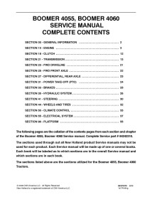 Manual de serviço pdf do trator compacto New Holland Boomer 4055, 4060 - New Holland Agricultura manuais - NH-84242310