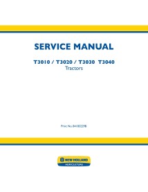 New Holland T3010, T3020, T3030, T3040 tractor pdf service manual  - New Holland Agriculture manuals