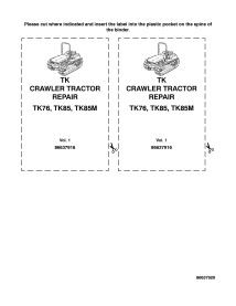 Manual de reparo pdf para trator New Holland TK76, TK85, TK85M - New Holland Agricultura manuais - NH-86637916