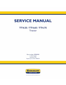 New Holland TT4.55, TT4.65, TT4.75 tractor pdf manual de servicio - Agricultura de Nueva Holanda manuales - NH-47969434