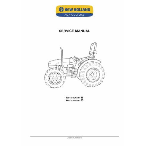 Manual de serviço pdf do trator New Holland Workmaster 45, 55 - New Holland Agricultura manuais - NH-84269847