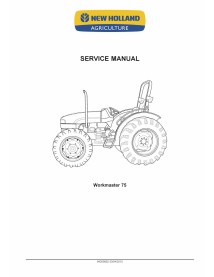 Manual de serviço pdf do trator New Holland Workmaster 75 - New Holland Agricultura manuais - NH-84269855