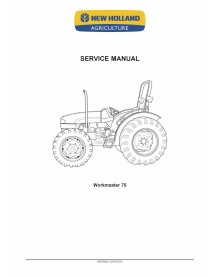 New Holland Workmaster 75 tractor pdf service manual  - New Holland Agriculture manuals - NH-84269855