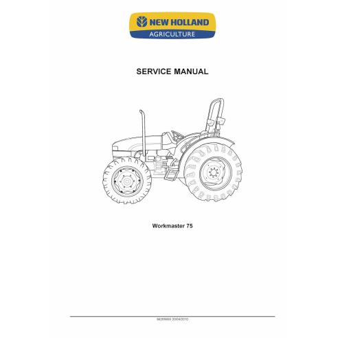Manuel d'entretien pdf du tracteur New Holland Workmaster 75 - Nouvelle-Hollande Agriculture manuels - NH-84269855
