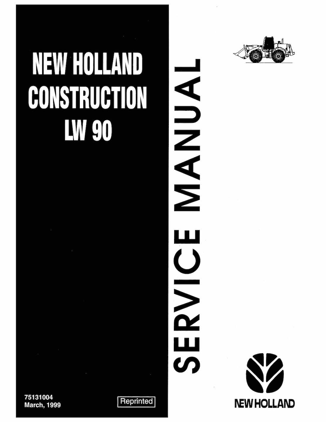 Manual De Serviço Em Pdf Da Carregadeira De Rodas New Holland LW90