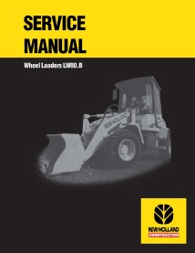 Manuel d'entretien pdf de la chargeuse sur pneus New Holland LW80B - Construction New Holland manuels - NH-73183079