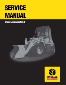 Manuel d'entretien pdf de la chargeuse sur pneus New Holland LW50B - Construction New Holland manuels - NH-73183078