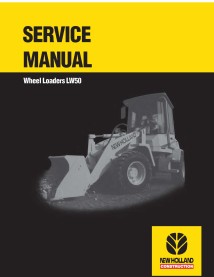 New Holland LW50 wheel loader pdf service manual  - New Holland Construction manuals - NH-73179329