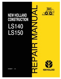 New Holland LS140, LS150 skid loader manual de reparación en pdf - Construcción New Holland manuales