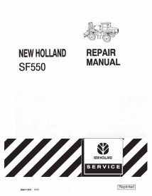 Manuel de réparation pdf du pulvérisateur New Holland SF550 - Construction New Holland manuels - NH-86611363