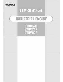 Manual de serviço em pdf do motor Yanmar da New Holland 3TNM74F, 3TNV74F, 3TNV80F - New Holland Construção manuais - YANMAR-0...