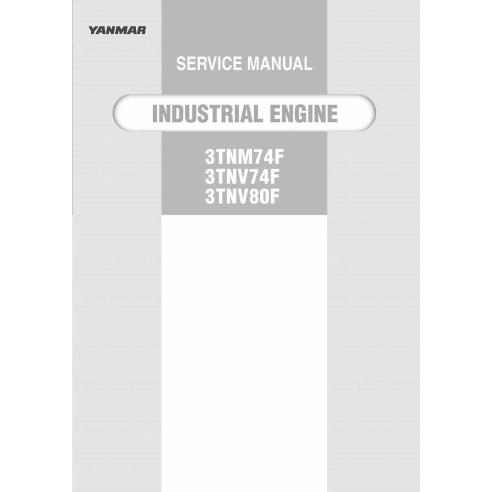 Manual de serviço em pdf do motor Yanmar da New Holland 3TNM74F, 3TNV74F, 3TNV80F - New Holland Construção manuais - YANMAR-0...