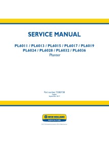 New Holland PL6011, PL6013, PL6015, PL6017, PL6019, PL6024, PL6028, PL6032, PL6036 manual de serviço da plantadeira em PDF - ...