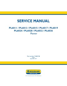 New Holland PL6011, PL6013, PL6015, PL6017, PL6019, PL6024, PL6028, PL6032, PL6036 planter pdf service manual  - New Holland ...