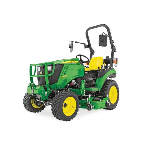 John Deere 2025R, 2026R trator compacto pdf diagnóstico e manual de reparo - John Deere manuais - JD-TM147619