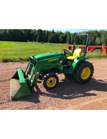 John Deere 3025E, 3032E, 3036E, 3038E compact tractor pdf diagnostic and repair manual  - John Deere manuals - JD-TM127919