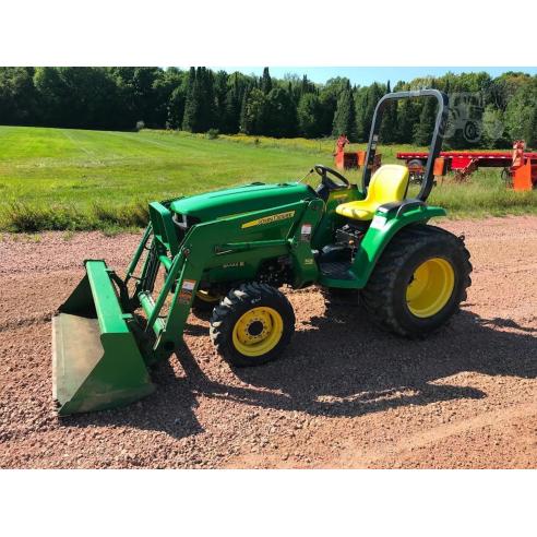TM127919 John Deere 3025E, 3032E, 3036E, 3038E trator compacto pdf diagnóstico e manual de reparo