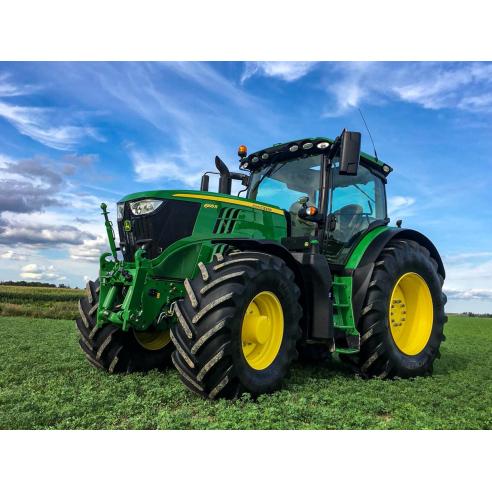 John Deere 6145R, 6155R, 6155RH, 6175R, 6195R, 6215R MY15-17 manual técnico de reparo de pdf de trator - John Deere manuais -...