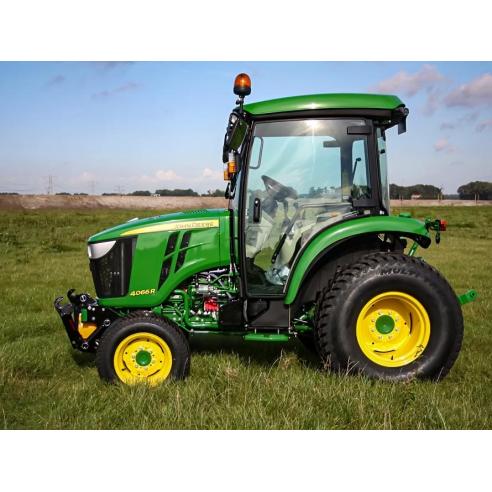 Manual do operador em PDF do trator compacto John Deere 4049M, 4049R, 4066M, 4066R - John Deere manuais - JD-OMLVU29847