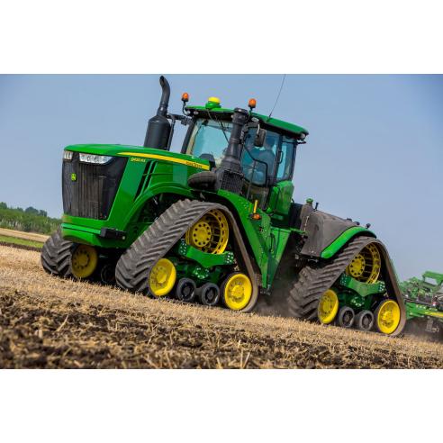 John Deere 9420RX, 9470RX, 9520RX, 9570RX, 9620RX tractor pdf manual del operador - John Deere manuales - JD-OMRE584631