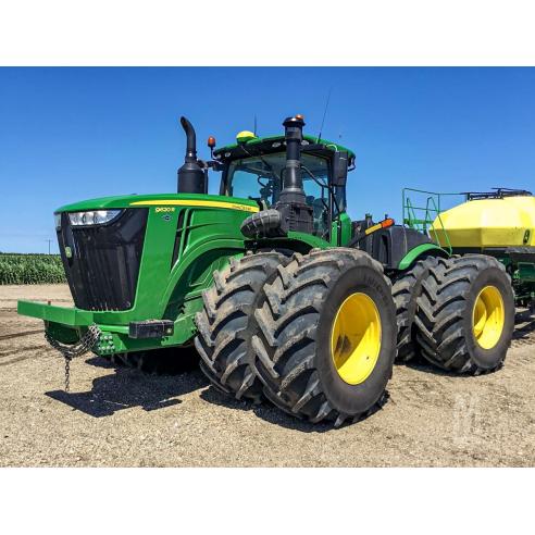 John Deere 9370R, 9420R, 9470R, 9520R, 9570R, 9620R tractor pdf manual del operador - John Deere manuales - JD-OMRE578662