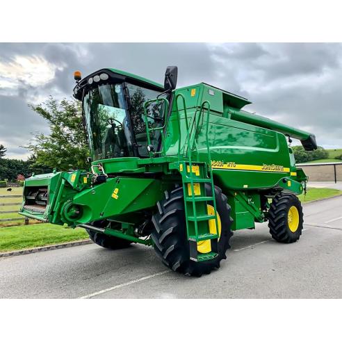 John Deere 9540i, 9640i, 9560i, 9660i, 9580i, 9680i, 9780i CTS combine pdf manual técnico de reparación - John Deere manuales...