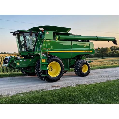 John Deere 9570 STS, 9670 STS, 9770 STS, 9870 STS combinar manual técnico de reparo em pdf - John Deere manuais - JD-TM101919