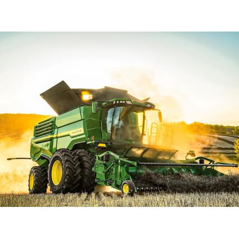 John Deere X9 1000, 1100 combine pdf repair technical manual - John Deere manuals - JD-TM154519