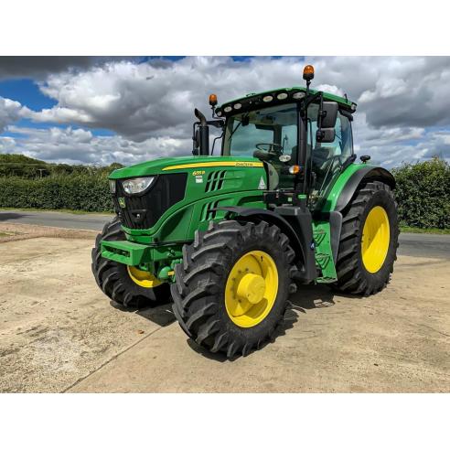 TM410419 Manual de reparação dos tratores John Deere 6110R, 6120R, 6130R e 6135R (ano/modelo 2018 em diante) (TM410419)