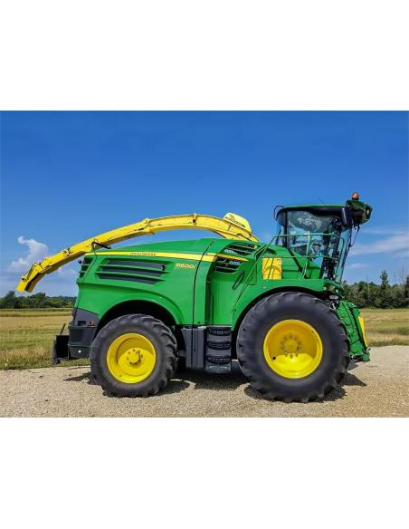 TM414719 John Deere 8100, 8200, 8300, 8400, 8500, 8600, 9600 harvester forrageira reparo pdf manual técnico