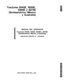 JD-OMSJ301052 Manual do operador do trator John Deere 5045E, 5055E, 5065E, 5075E ES (OMSJ301052)