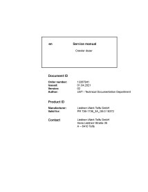 Liebherr PR736-1736 crawler dozer pdf service manual  - Liebherr manuals - LIEBHERR-PR-736-1736-3A-EN