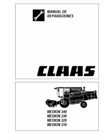 Claas Medion 340, 330, 320, 310 combinar manual de reparo em pdf ES - Claas manuais - CLAAS-2992220-ES