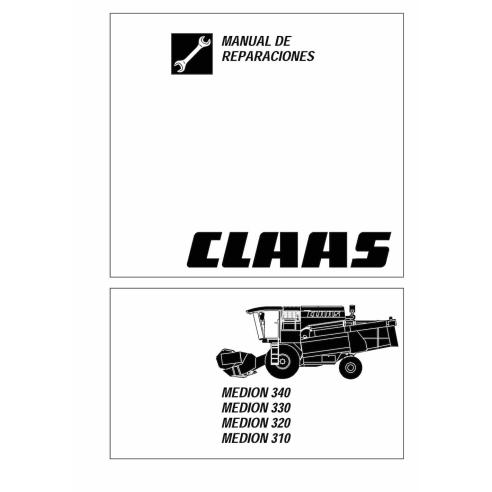 Claas Medion 340, 330, 320, 310 combinar manual de reparo em pdf ES - Claas manuais - CLAAS-2992220-ES