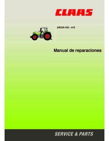 Claas Arion 430, 420, 410 trator pdf diagnóstico e manual de reparo ES - Claas manuais - CLAAS-11397300-ES