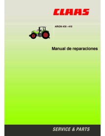 Manuel de diagnostic et de réparation du tracteur Claas Arion 430, 420, 410 pdf ES - Claas manuels - CLAAS-11397300-ES