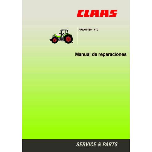 Claas Arion 430, 420, 410 trator pdf diagnóstico e manual de reparo ES - Claas manuais - CLAAS-11397300-ES